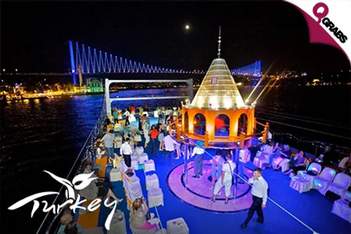 From QR1623 Per Person, Enjoy 4 Nights in Istanbul, Turkey - Includes Dinner Bosphorus Cruise, Dolmabahçe Palace Tour, Breakfasts & Private Transfers! (Up to QR5936 Value)